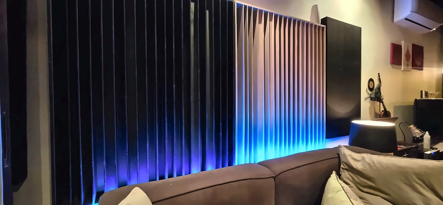 Studio Seven acoustic treatment