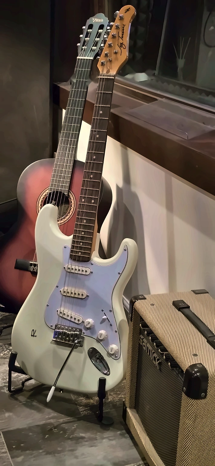 Guitars in Studio Seven